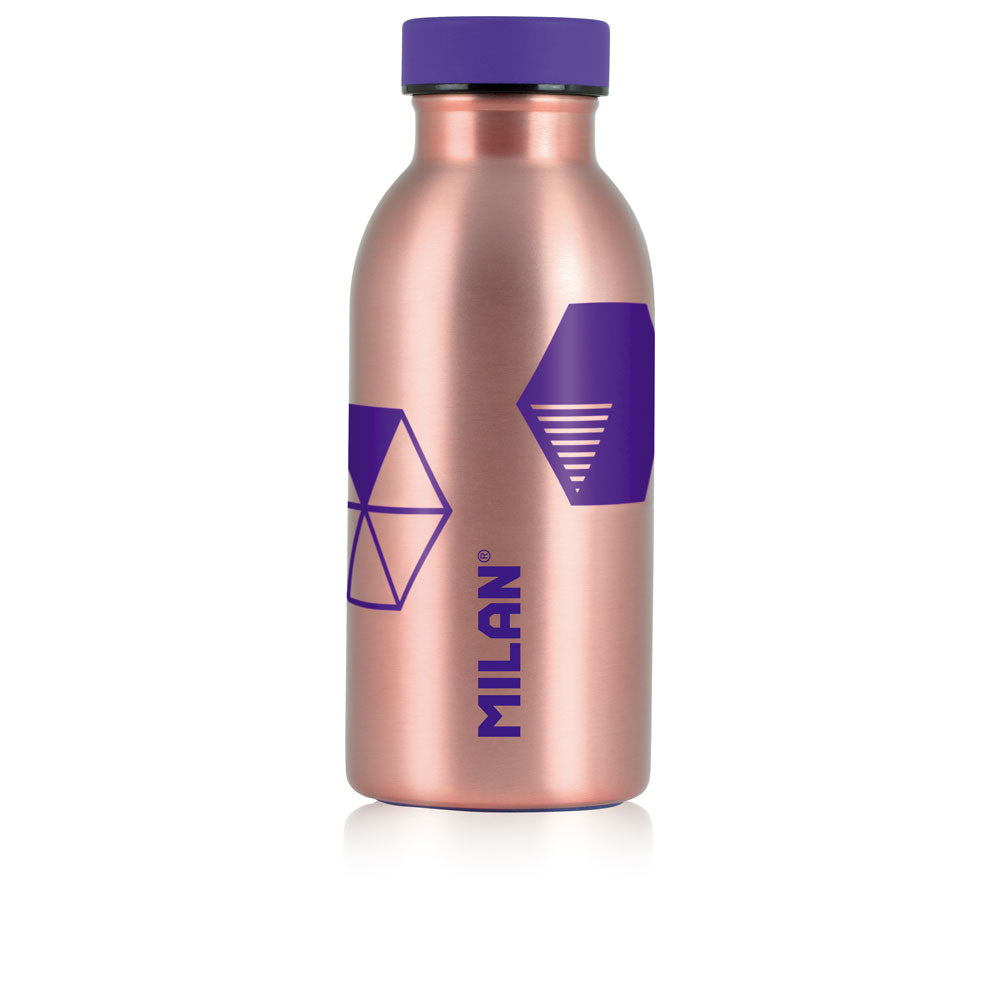 Milan Stainless Steel Isothermal Bottle 350ml Copper Series Lilac