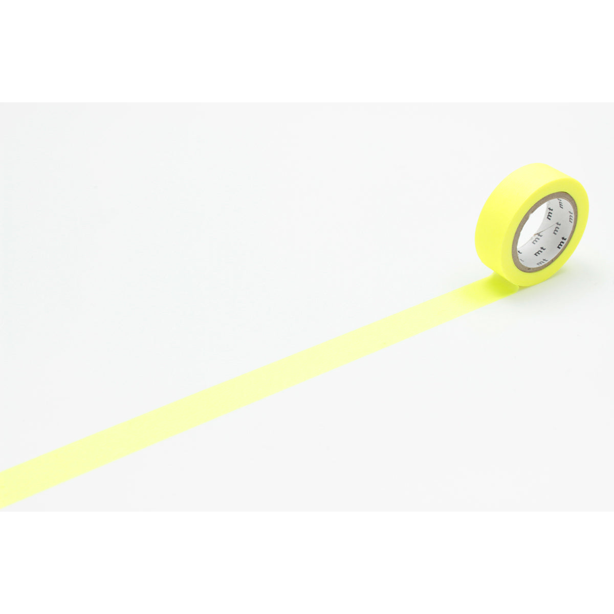 MT Washi Tape 15mm x 7m Shocking Yellow