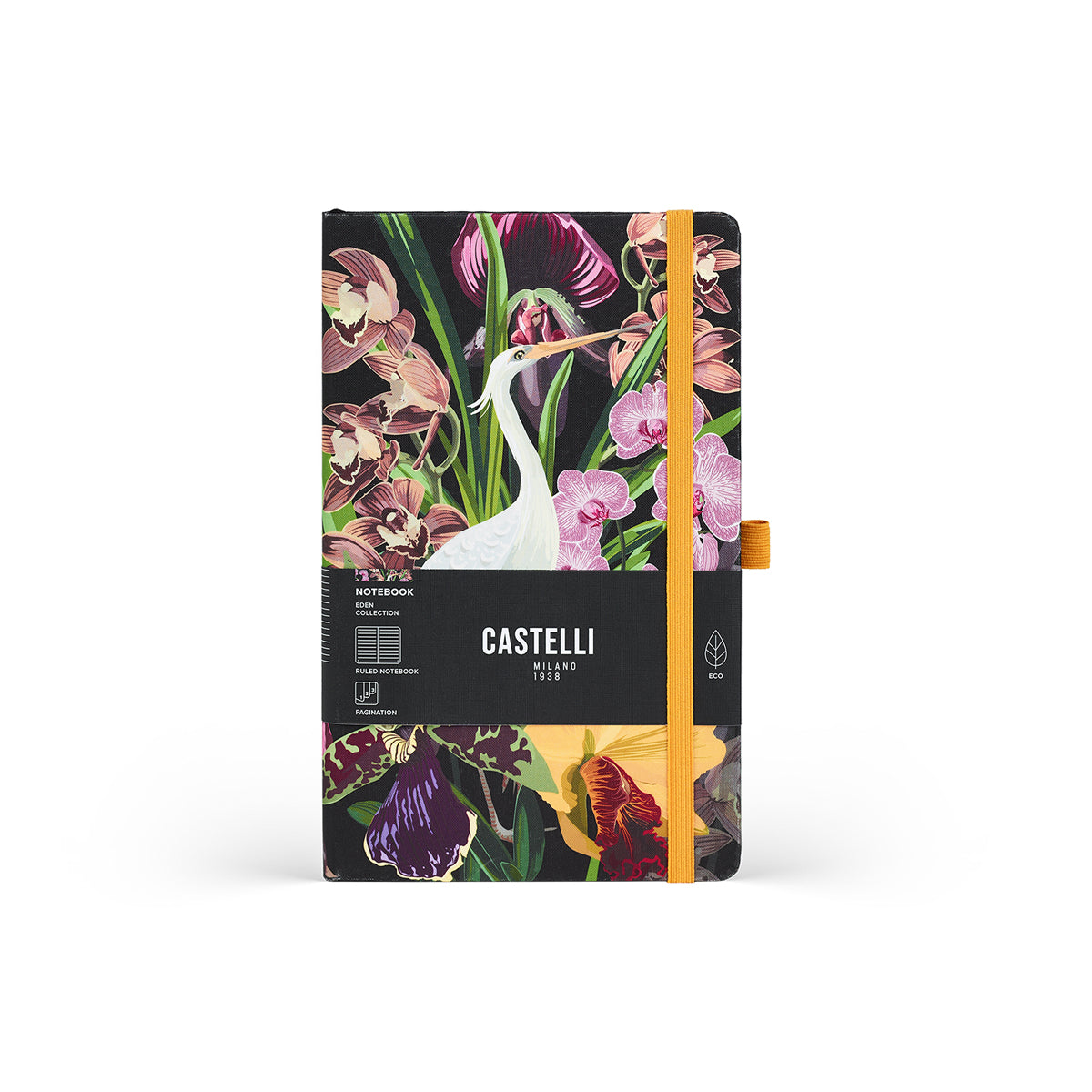Castelli Notebook Eden Mid Ruled Oasis