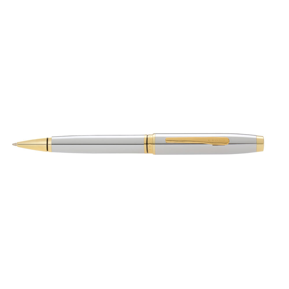 Cross Coventry Polished Chrome with Gold-Tone Ballpoint