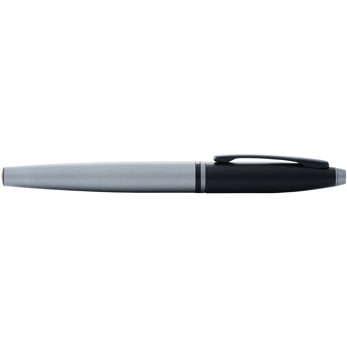 Cross Calais Matt Grey and Black Lacquer Fine Nib Fountain Pen