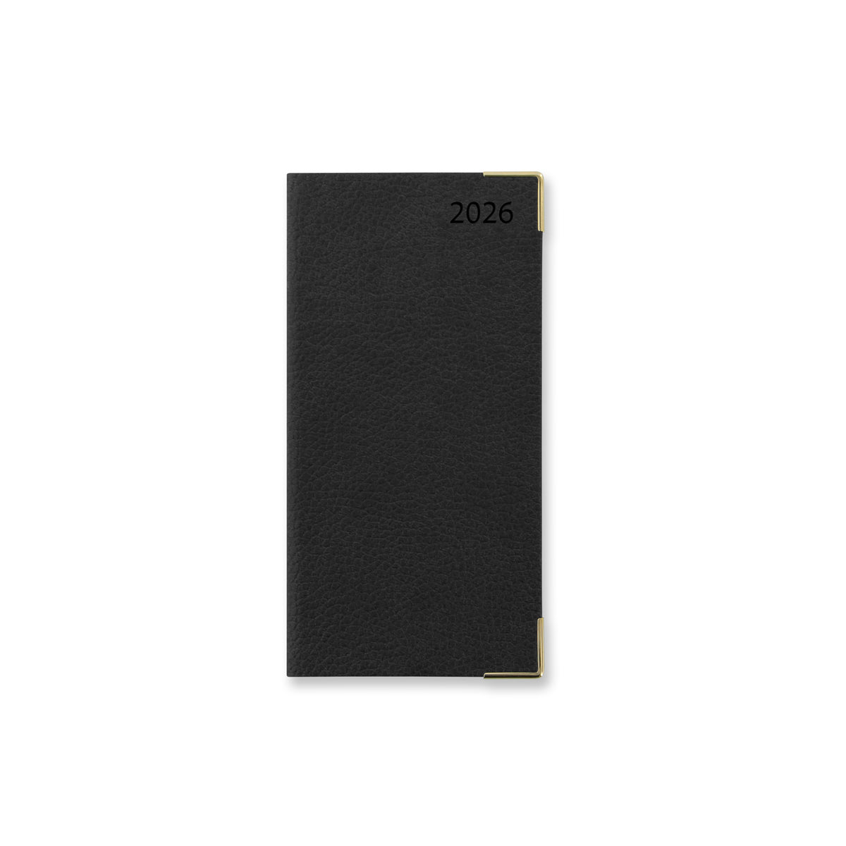 Letts of London Diary Connoisseur Slim Week to View English Black 2026