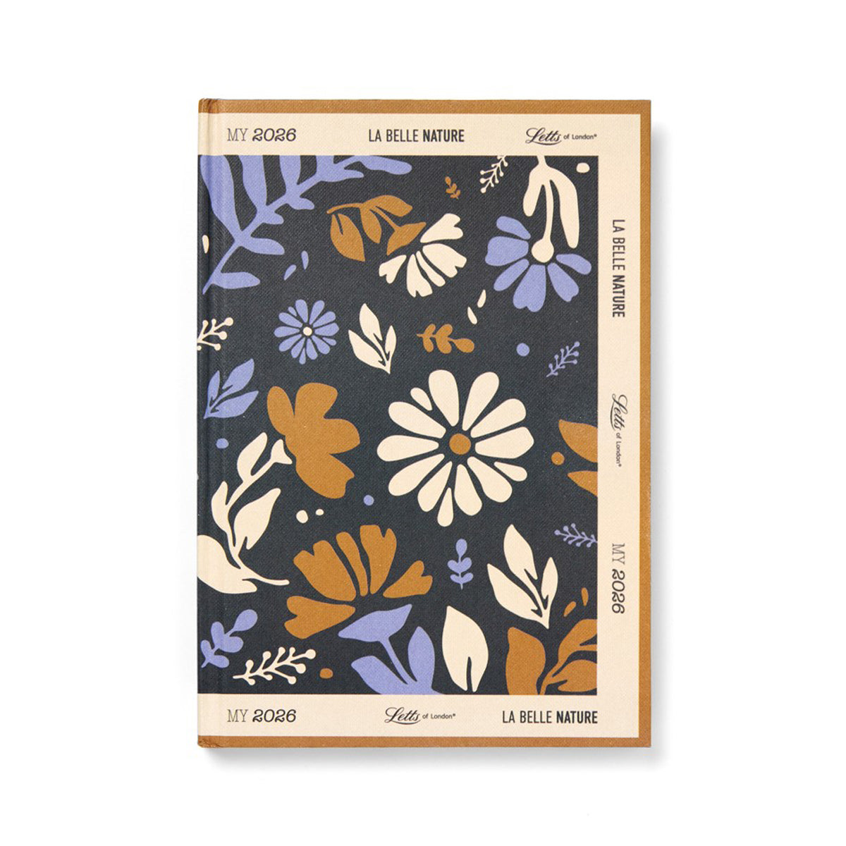 Letts of London Diary La Belle Nature A5 Week to View Blue 2026