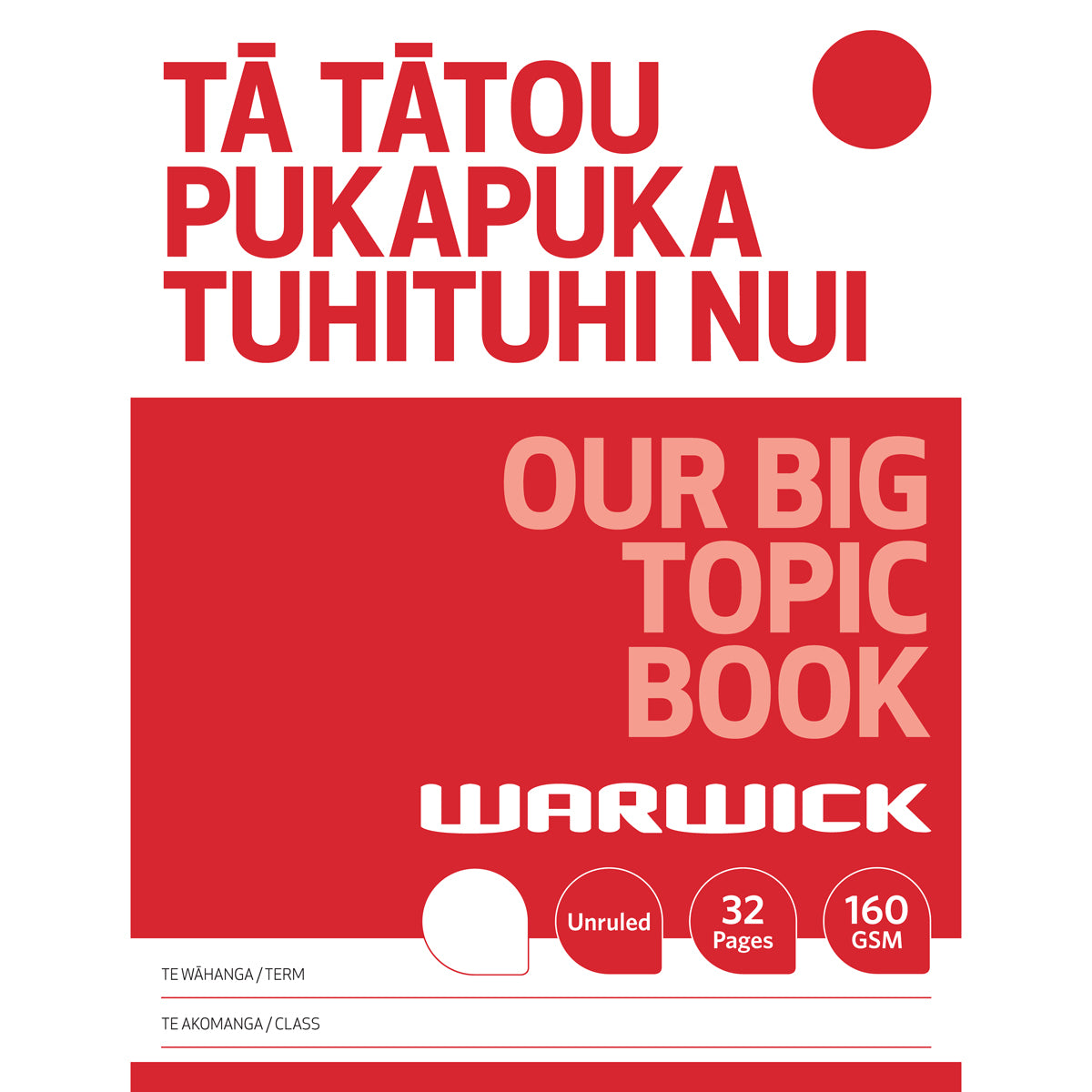Warwick Our Big Topic Modelling Book 32 Page