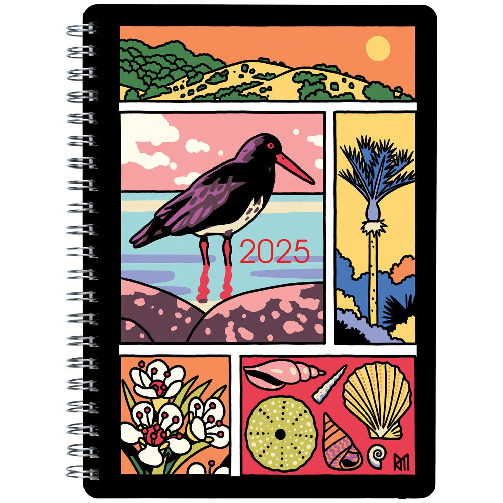 Collins Diary A63 Kiwi Vibe Week to View 2027. Sold per 3s