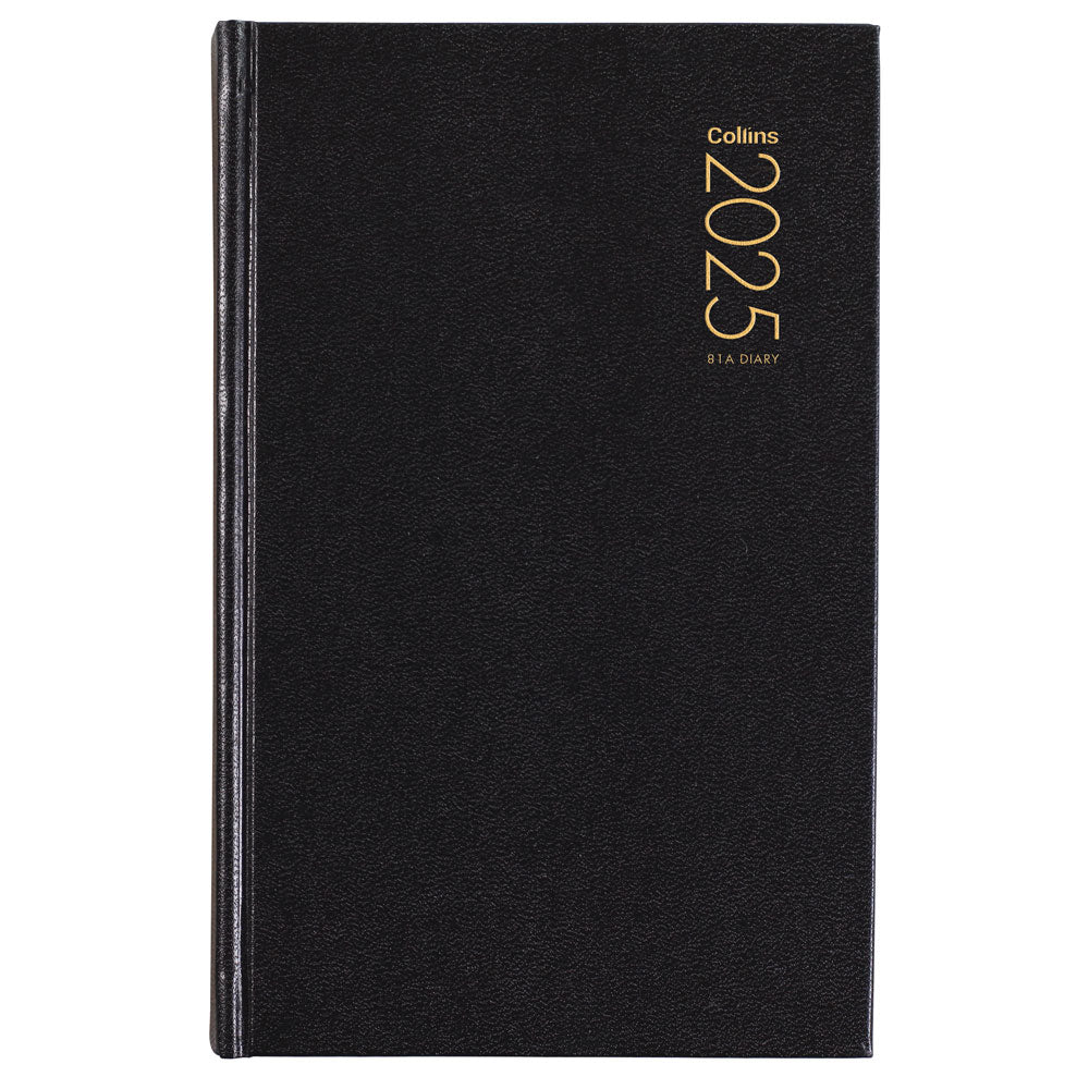 Collins Diary 81A Black 2027