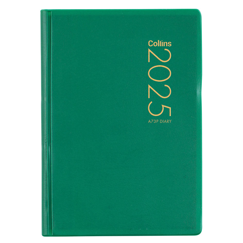 Collins Diary A73P Green 2027