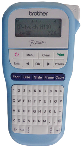 Brother PTH110LB Durable P-Touch Light Blue Label Printer $20 Cashback