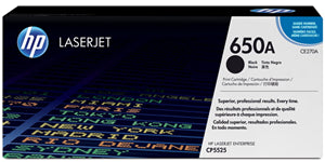 HP 650A Black Toner