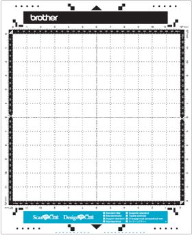 Brother CAMATLOW12 Scan N Cut Fabric - Low Tack Mat