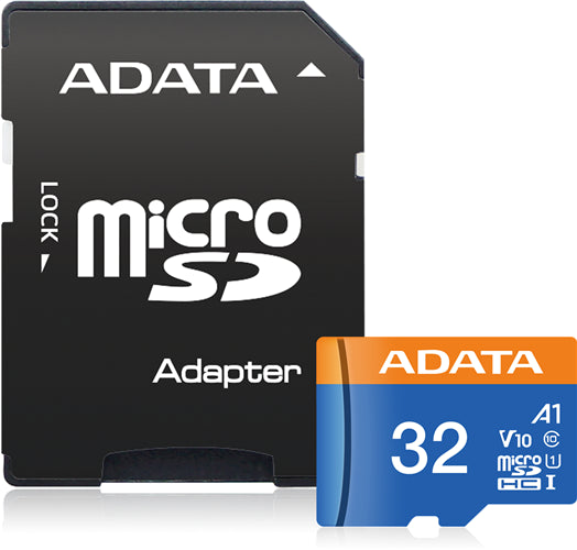 ADATA Premier microSDHC UHS-I A1 V10 Card with Adapter 32GB