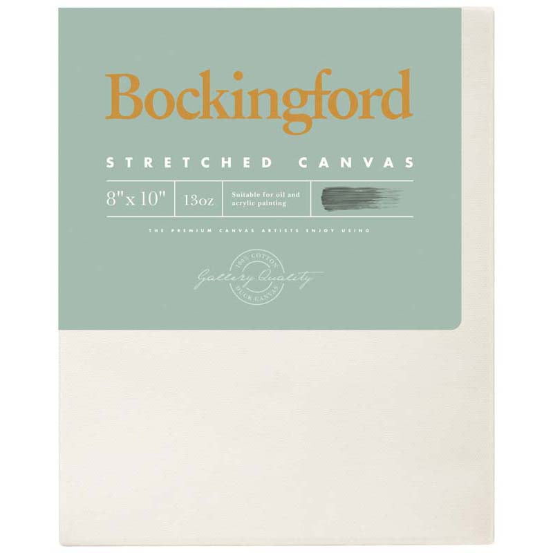 Bockingford Canvas 1.5 Inch '8x10'' 13 Ounce Triple Gesso' Primed