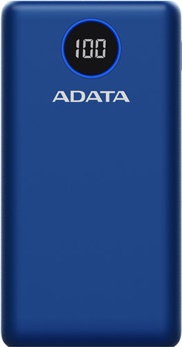 ADATA P20000QCD 20000mAh Quick Charge Powerbank - Blue
