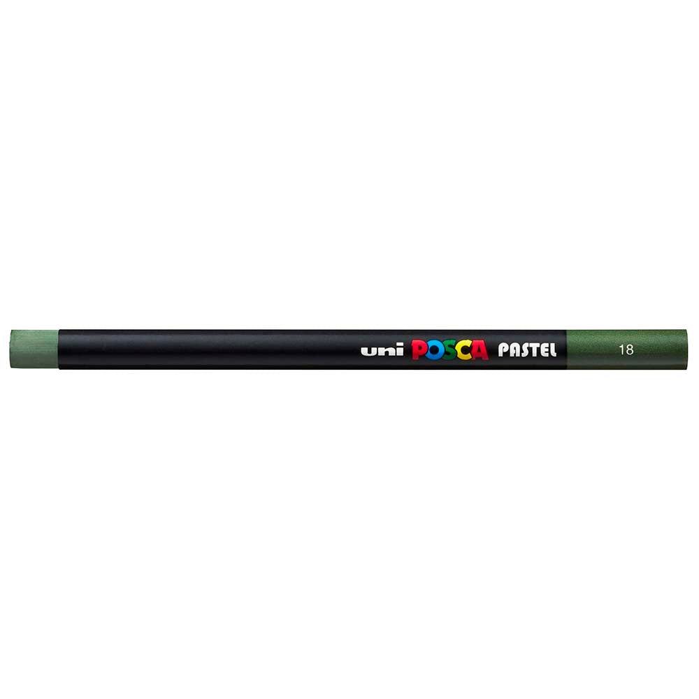 Uni Posca Pastel Dark Olive