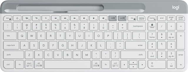 Logitech K580 Multi-Device Wireless Keyboard - White