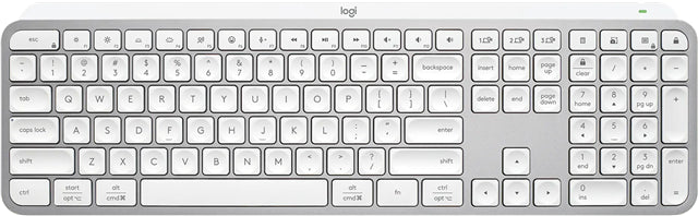 Logitech MX Keys S Wireless Keyboard - Pale Grey