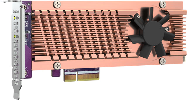 QNAP QM2-2P-344A Dual M.2 PCIe Expansion Card