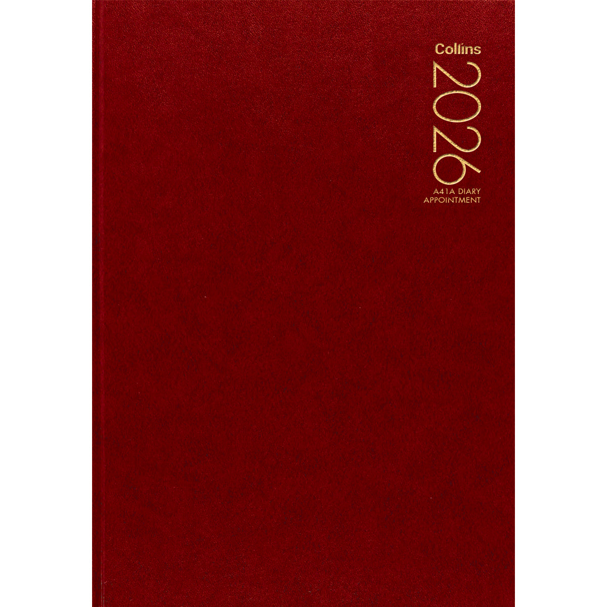 Collins Diary A41A Red Appointment Even Year
