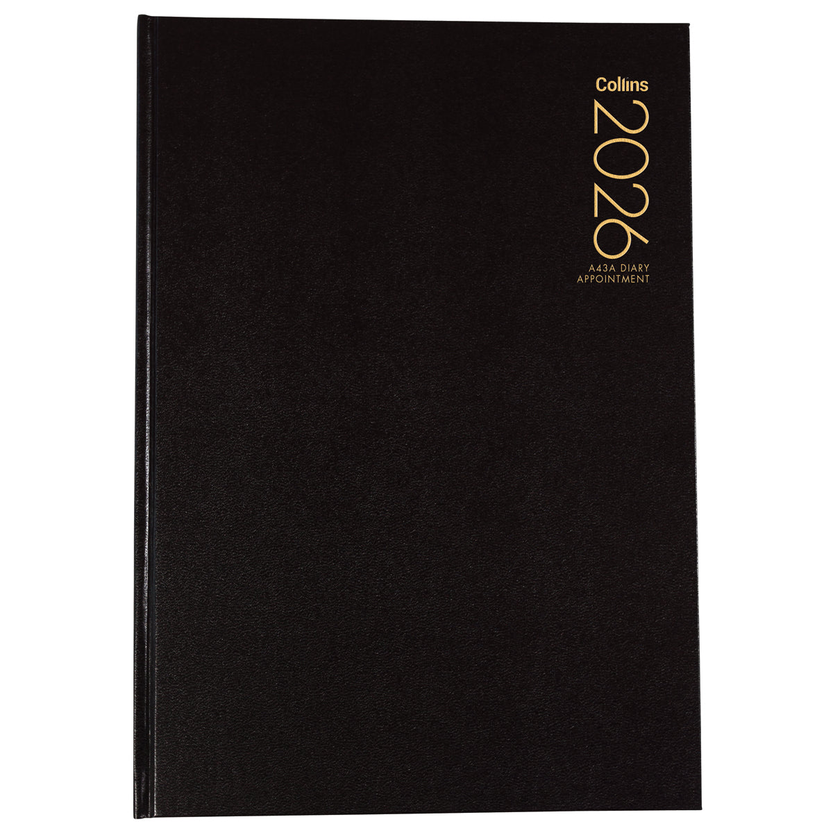 Collins Diary A43A Black Appointment Even Year