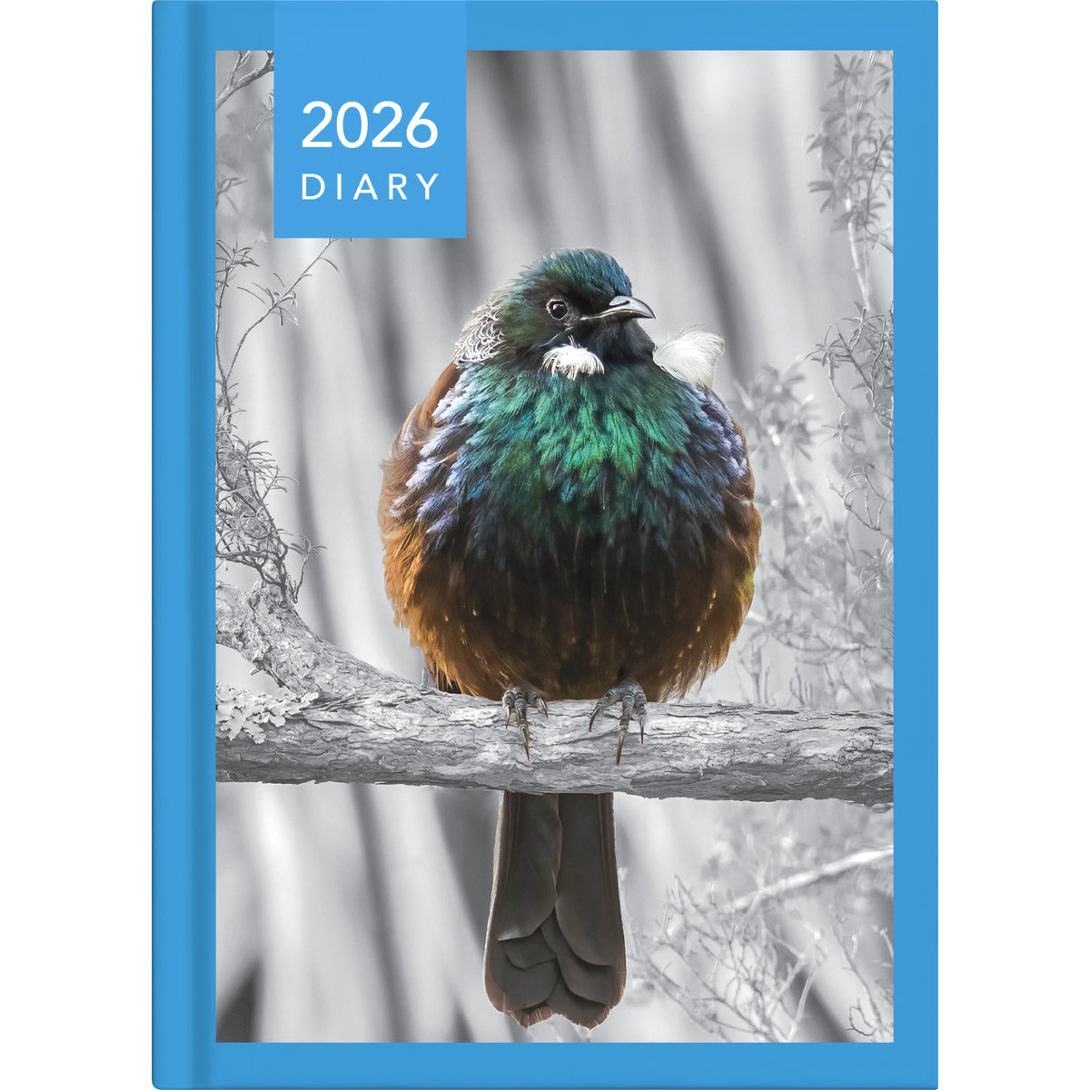 Collins A53 NZ Birds Week to View Diary Even Year. Sold per 4s