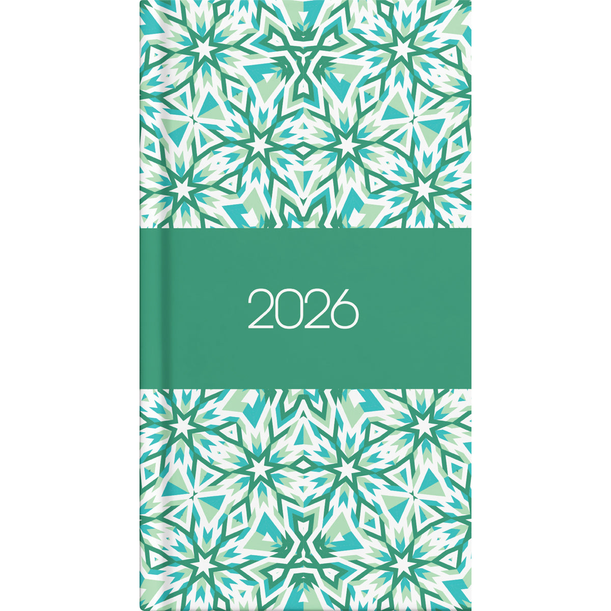 Collins Diary Slimline Kaleidoscope Week To View Even Year. Sold per 3s
