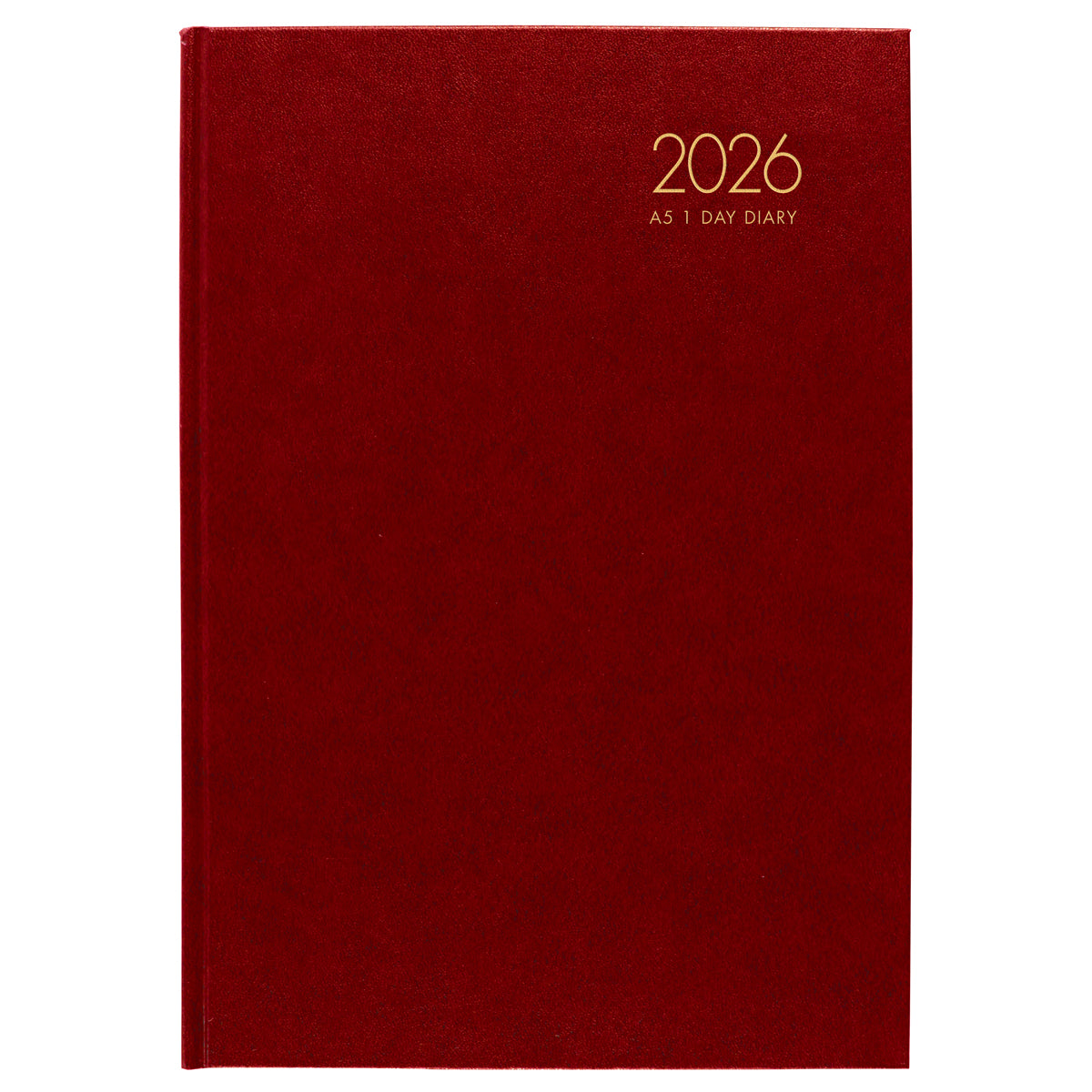Windsor A51 Day To Page Diary Red Even Year