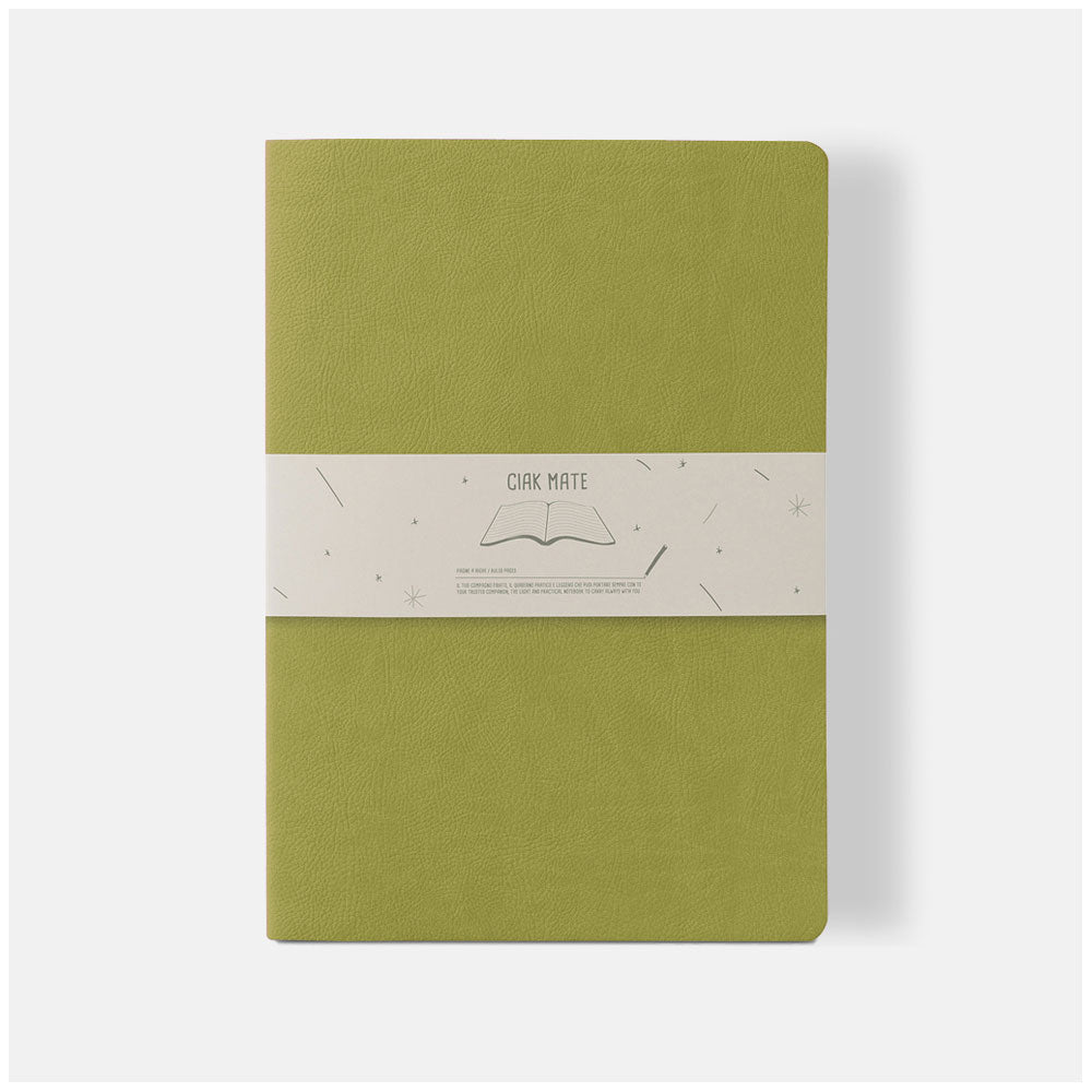 Ciak Mate A4 Lined Notebook Lime