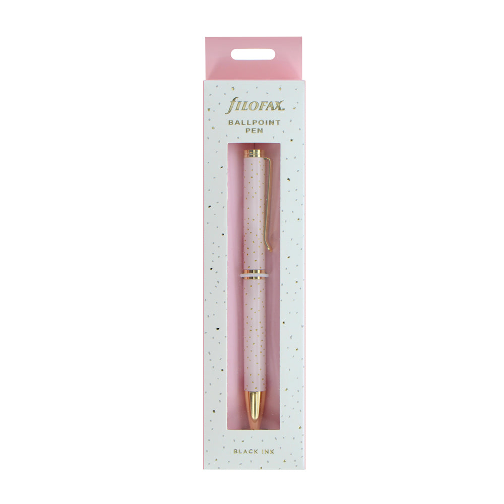 Filofax Accessory Ballpoint Pen Garden Rose Quartz