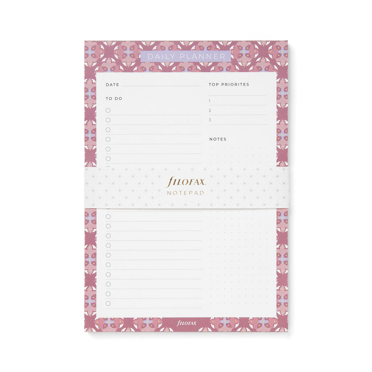 Filofax Notepad Daily Planner (with magnet) Mediterranean