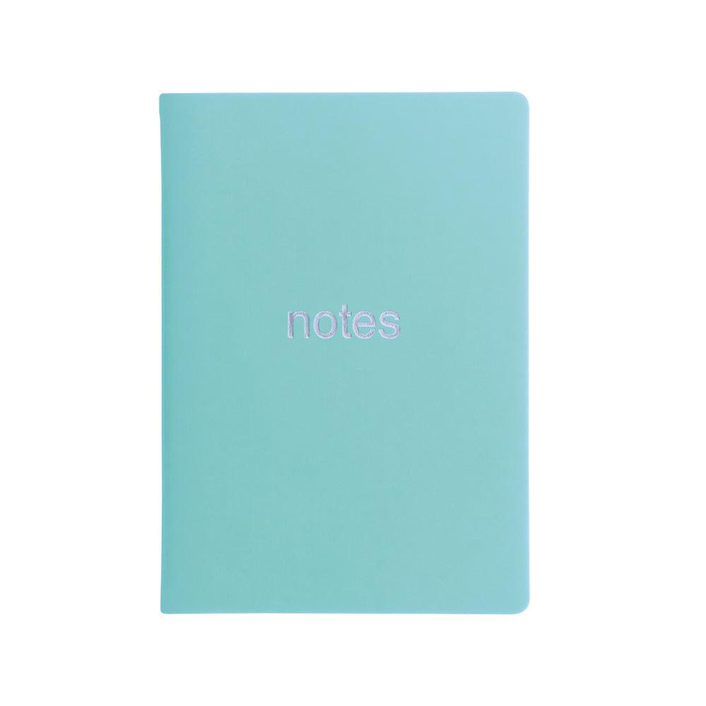 Letts Notebook Dazzle A5 Turquoise Lined