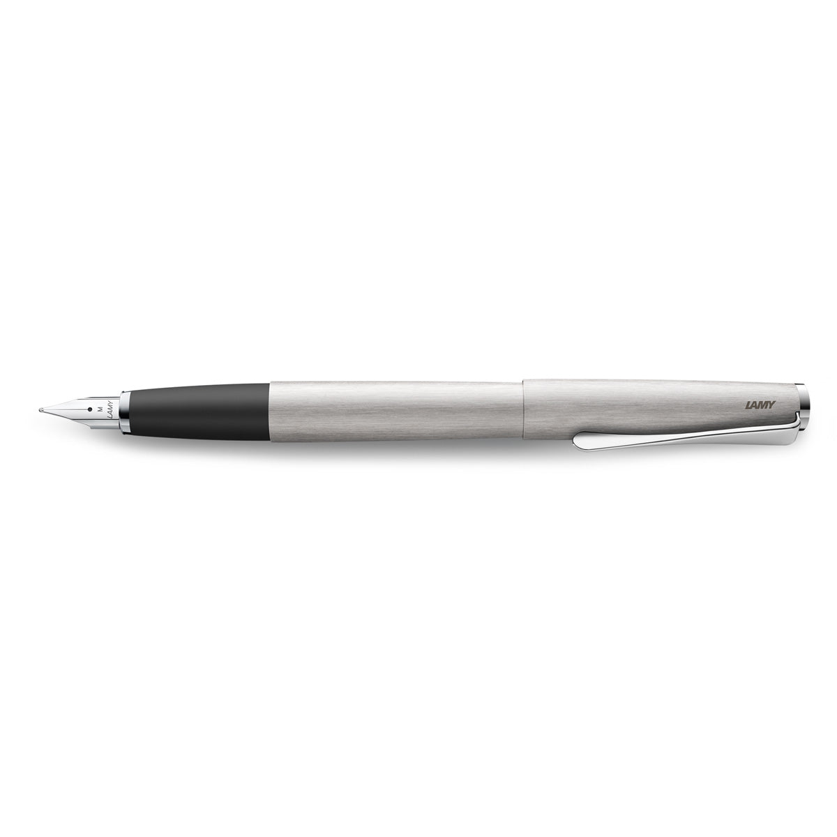 Lamy Studio Fountain Pen Brushed Steel E/Fine Nib (065)