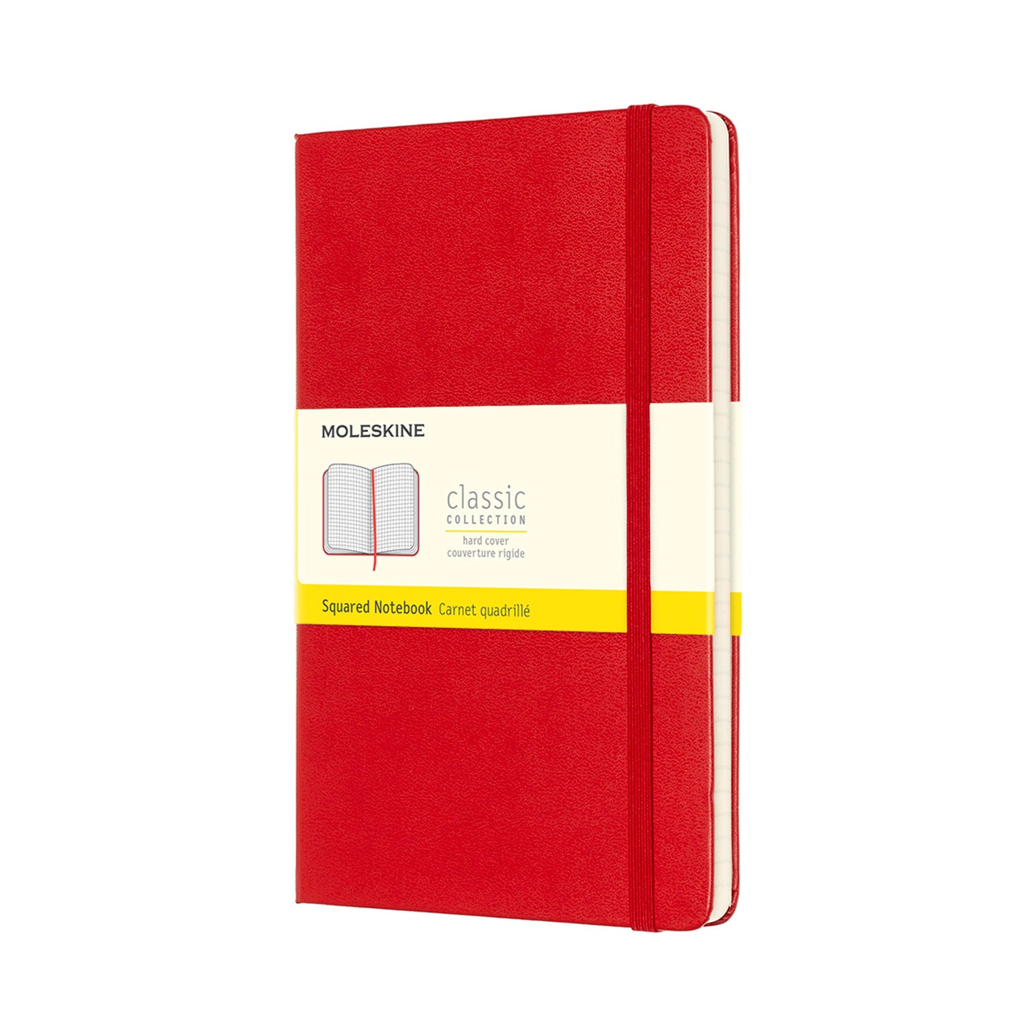 Moleskine Notebook Large Square Scarlet Red F2 Hard