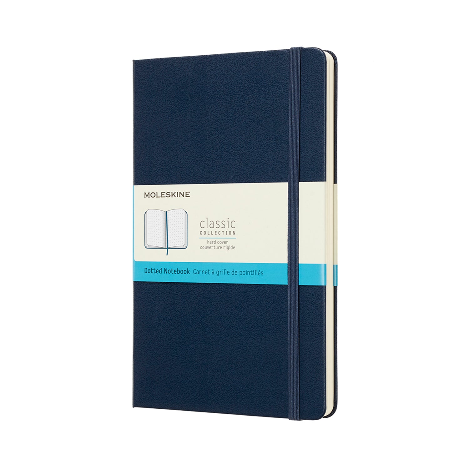 Moleskine Notebook Large Dot Sapphire Blue Hard