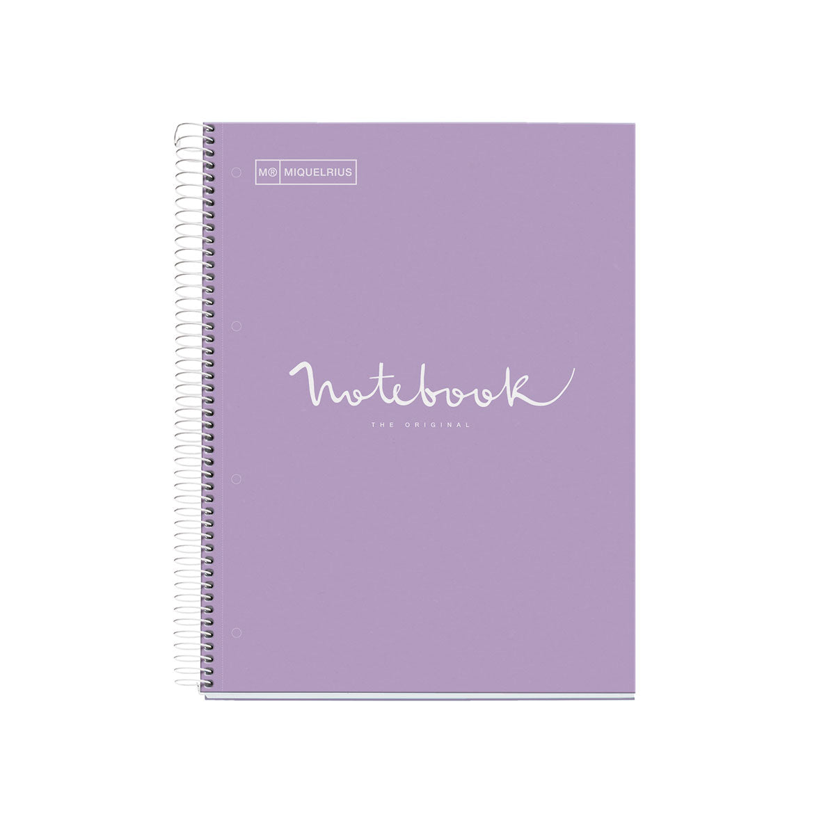 Miquelrius Notebook 5 Subject 120 Leaf A5 Ruled Emotions Lavender