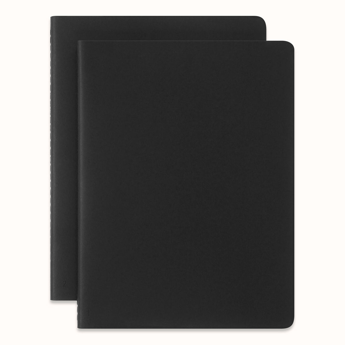 Moleskine Smart Cahier Journal XL Plain Black Pack 2