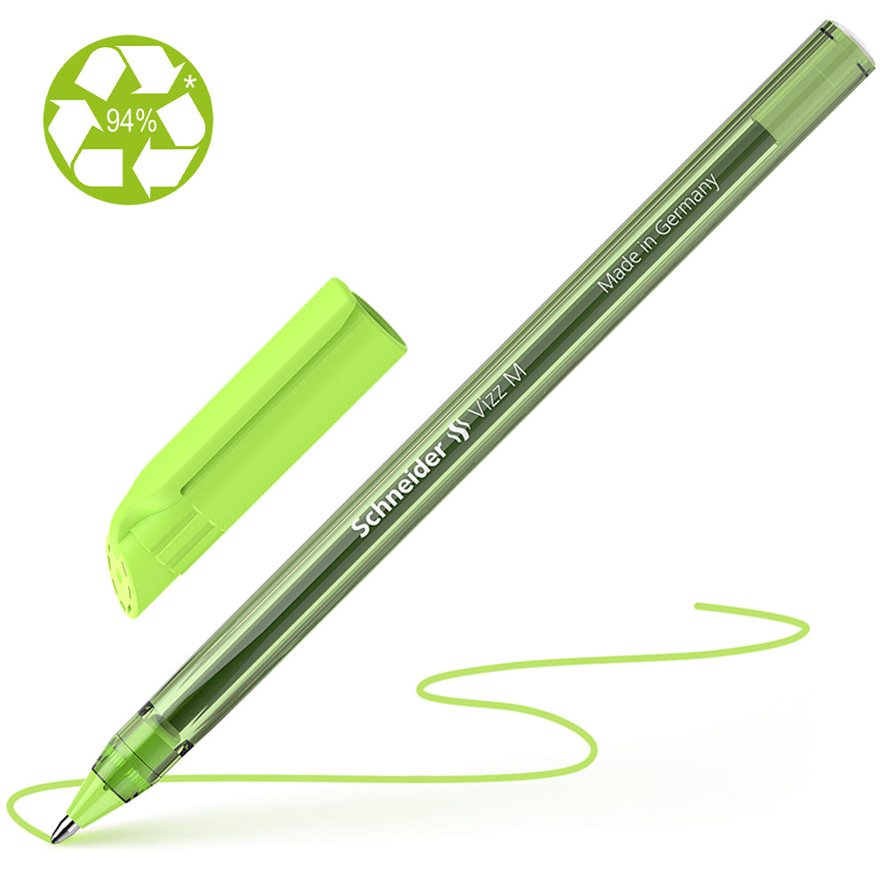 Schneider Ballpoint Pen Vizz Medium Light Green