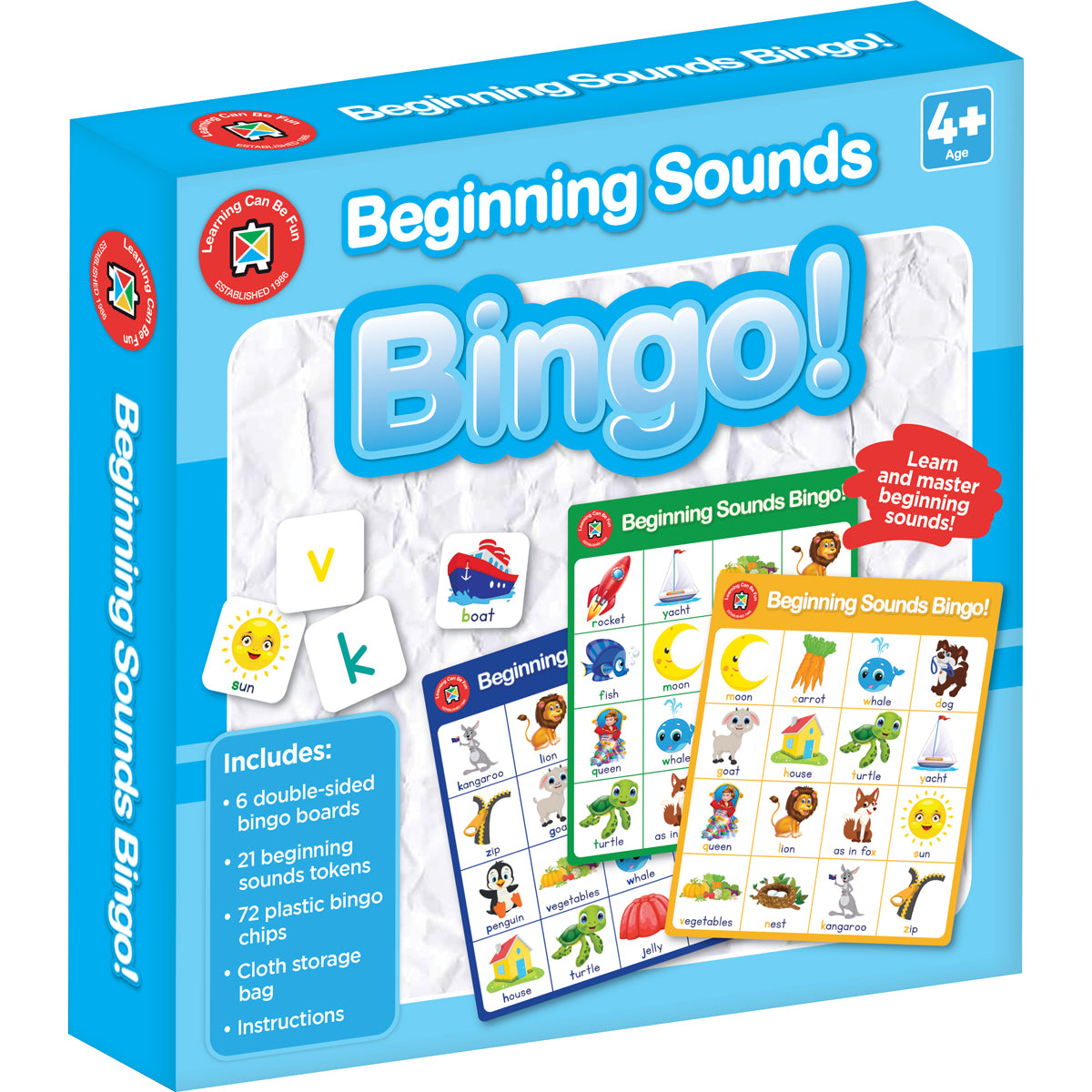 LCBF Beginning Sounds Bingo