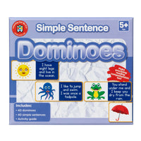LCBF Simple Sentence Dominoes