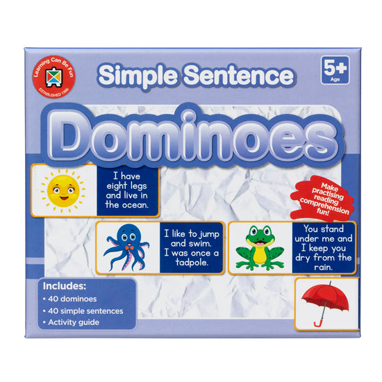 LCBF Simple Sentence Dominoes