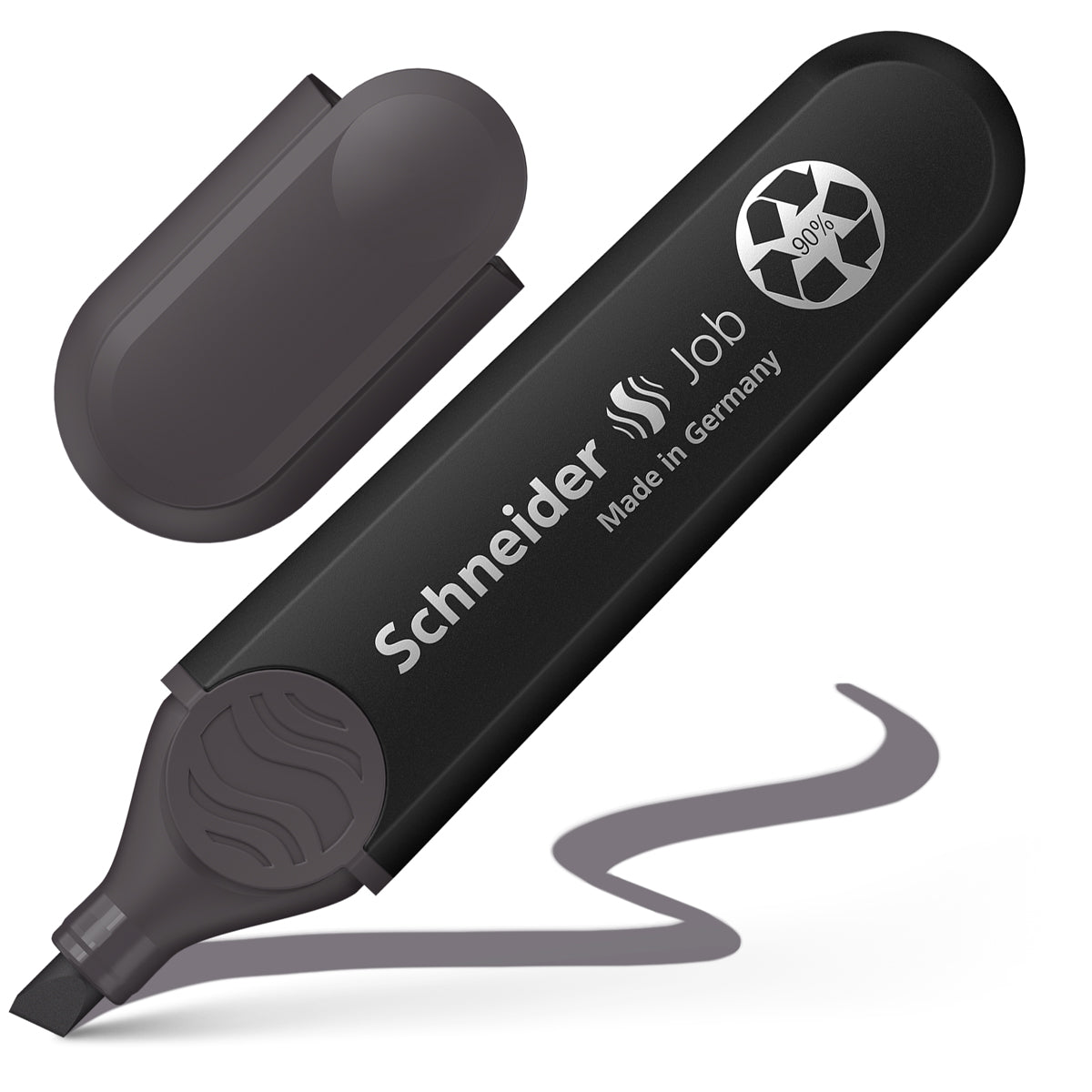 Schneider Highlighter Job Slate Grey
