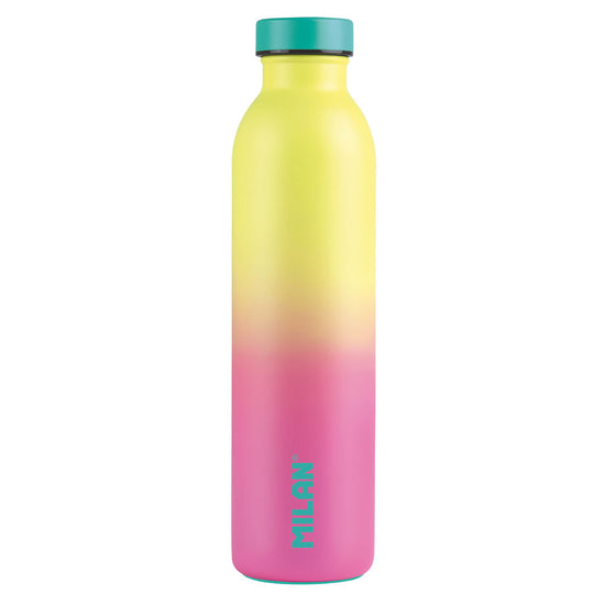 Milan Stainless Steel Isothermal Bottle 590ml Sunset Series Pink