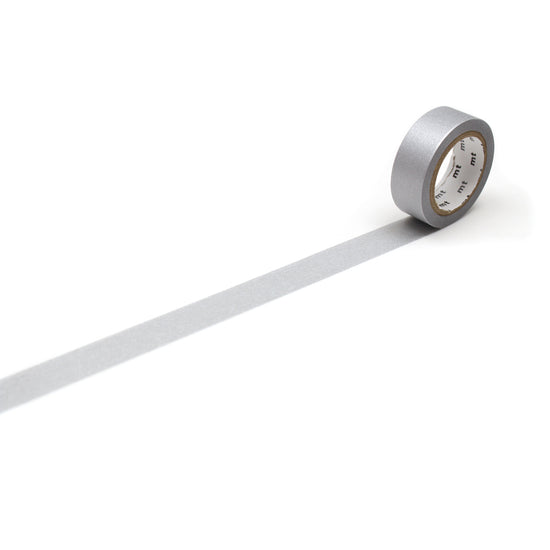 MT Washi Tape 15mm x 7m Silver