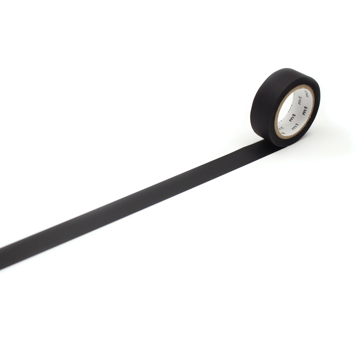 MT Washi Tape 15mm x 7m Matte Black