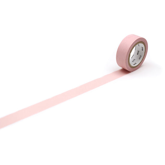 MT Washi Tape 15mm x 7m Pastel Scarlet