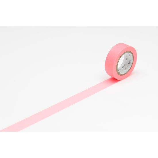 MT Washi Tape 15mm x 7m Shocking Red