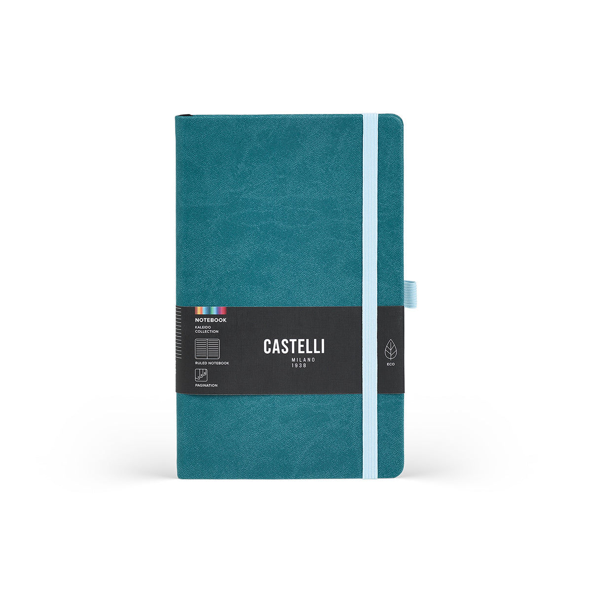 Castelli Notebook Kaleido Mid Ruled Forest