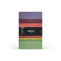 Castelli Notebook Stripes Mid Ruled Peach