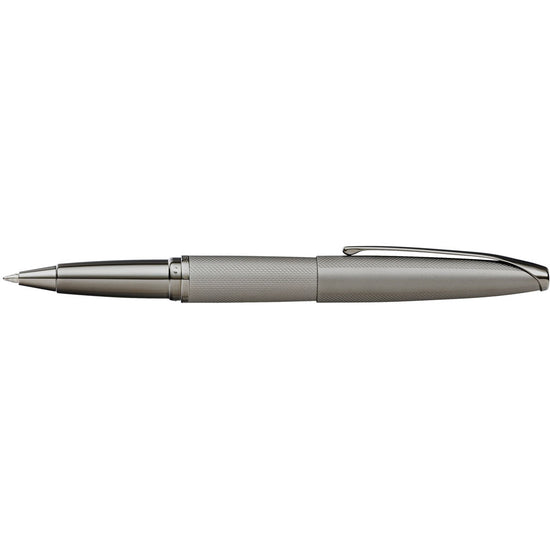 Cross ATX Etched Diamond Pattern Titanium Grey Rollerball