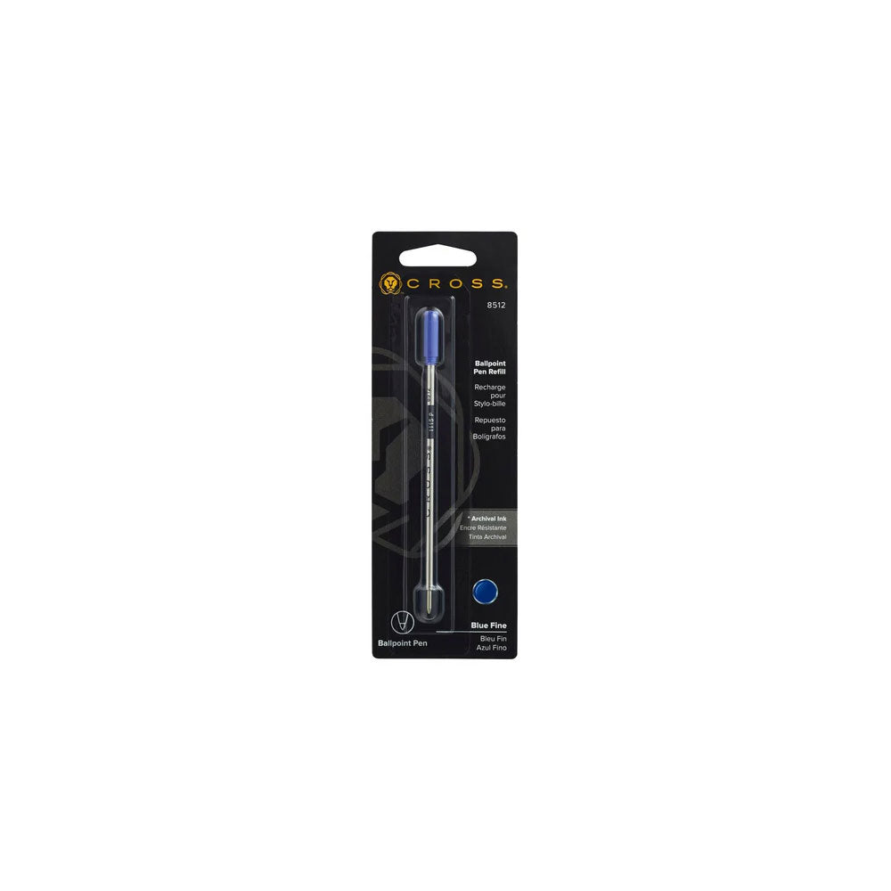 Cross Refill Ballpoint Blue Fine - Packaged One Per Card