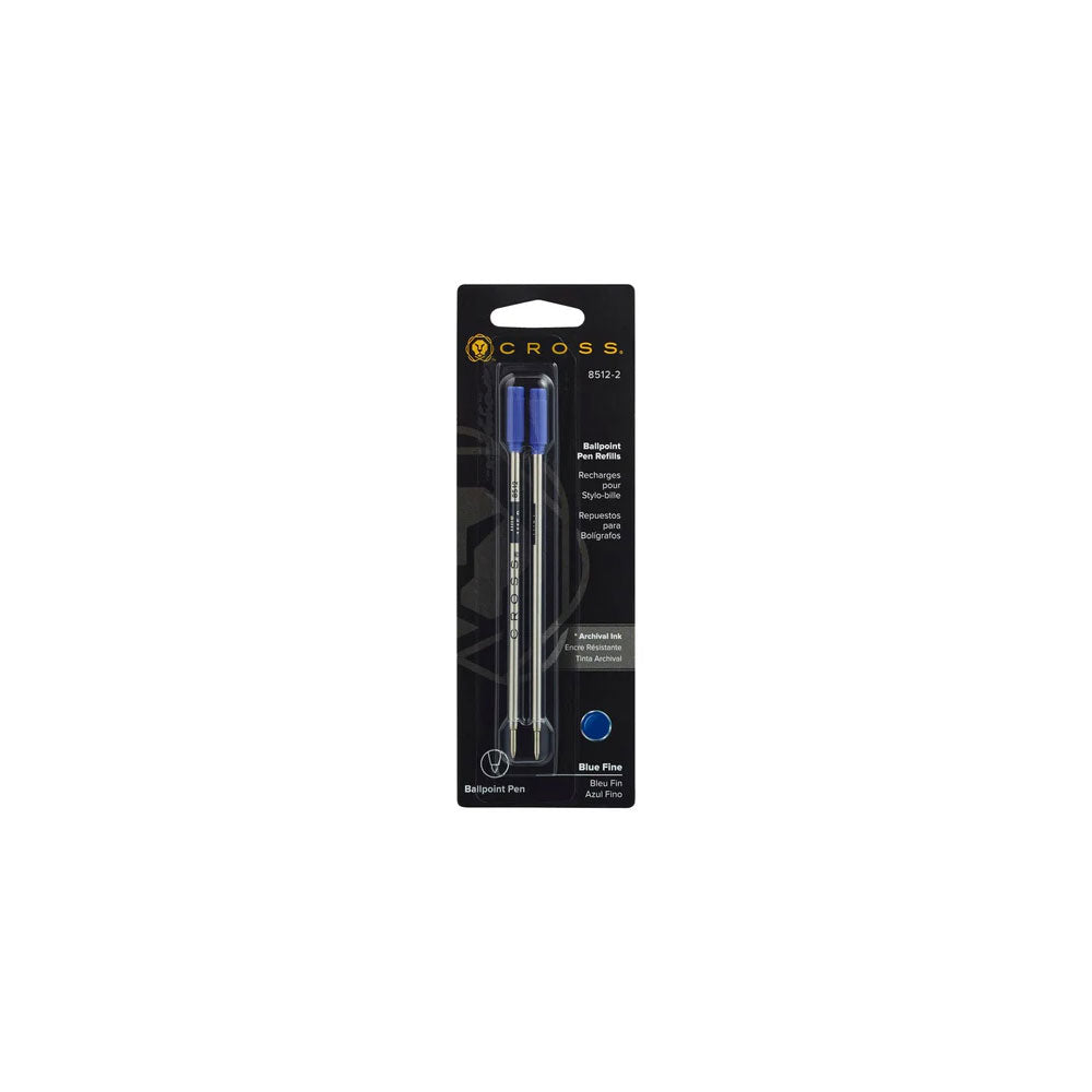 Cross Refill Ballpoint Blue Fine - Dual Pack